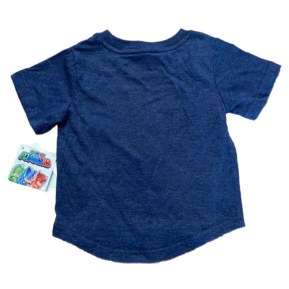 PJ Masks 3T T-shirt Short Sleeve NWT Owlette Catboy Gecko Blue Red Green - Picture 2 of 2